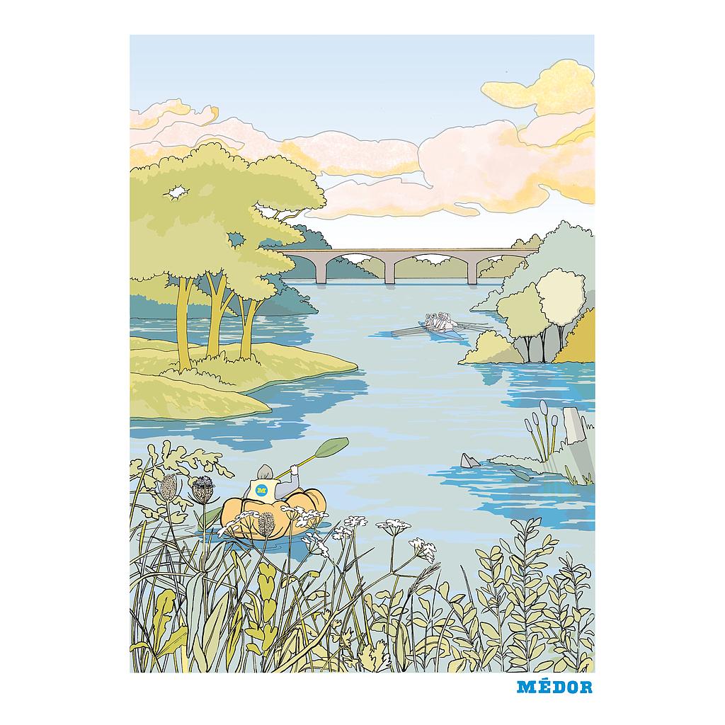 Poster riso Médor 37